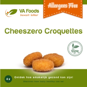 Cheeszero croquettes 80 gram (allergeenvrij en vegan)